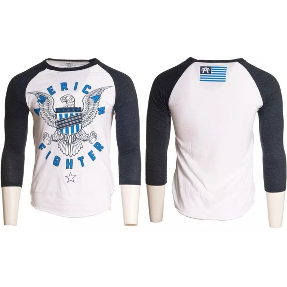 AMERICAN FIGHTER VANDERBILT RAGLAN Men's T-Shirt L - Picture 1 of 5